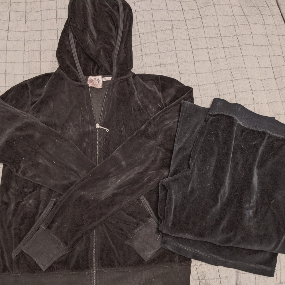 Juicy Couture velvet suit